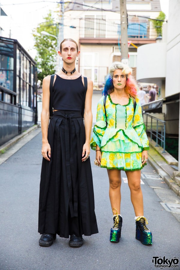 Harajuku Duo in Fashion by Ariadna Punsetes, YRU, Chanel, New Rock & Vintage Shops