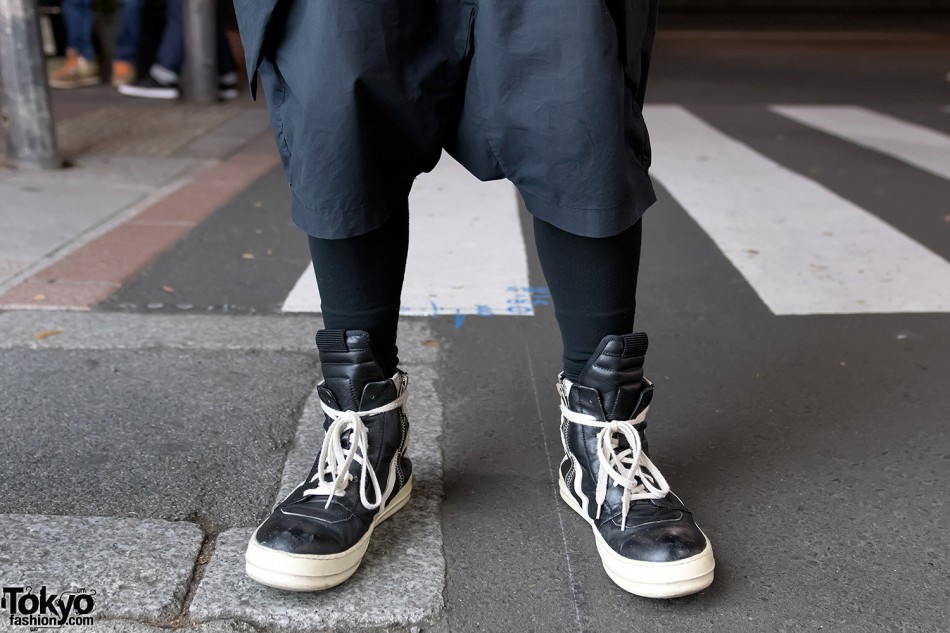 Harajuku Monochrome Streetwear Styles w/ KTZ, Rick Owens & Air Jordans ...