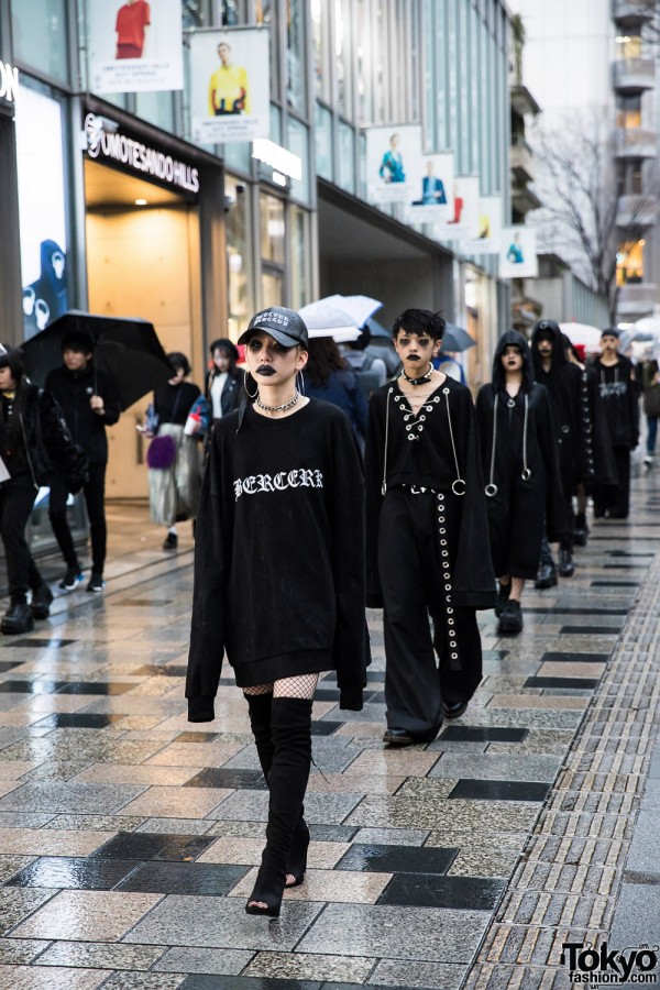 BERCERK “Dirty City” – Japanese Fashion Brand’s Dark Harajuku Street