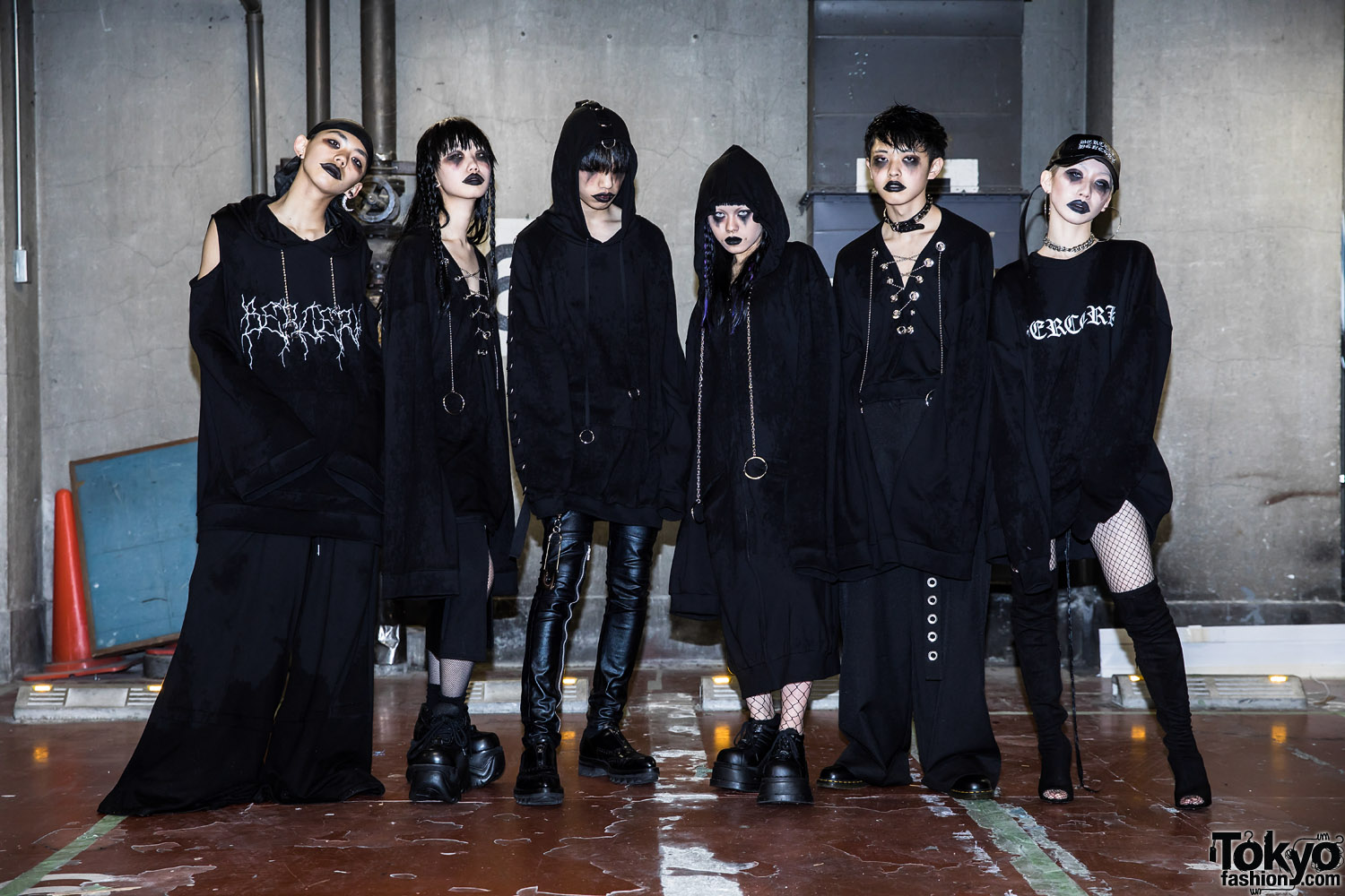 BERCERK “Dirty City” – Japanese Fashion Brand’s Dark Harajuku Street Parade