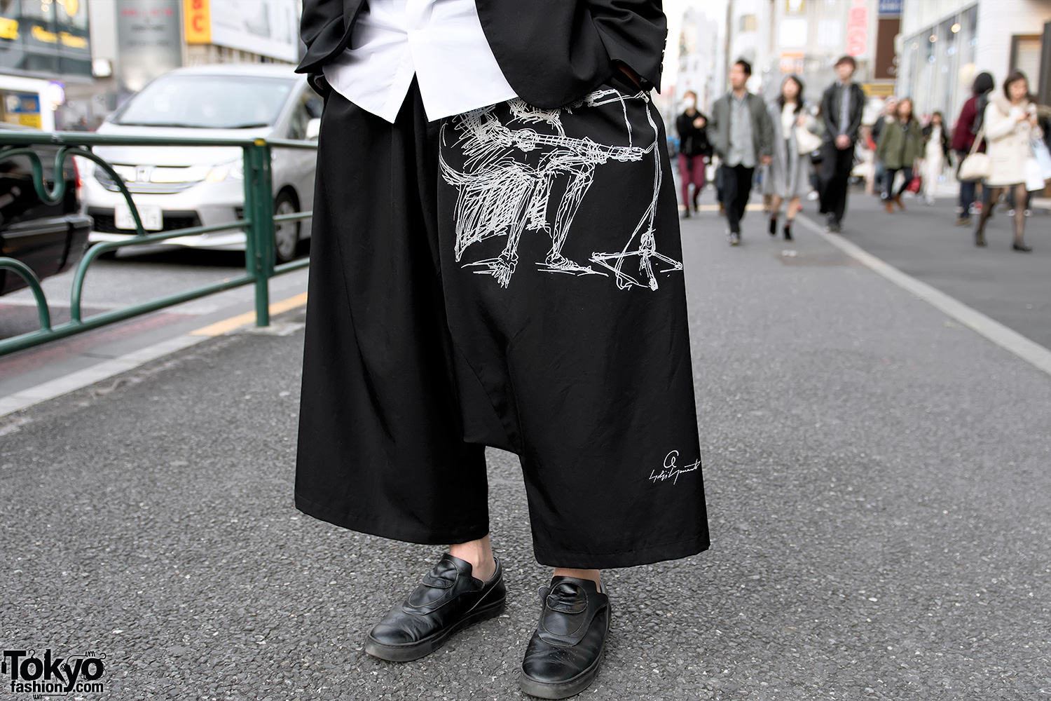 Yohji Yamamoto Pants x Lad Musician Sneakers – Tokyo Fashion