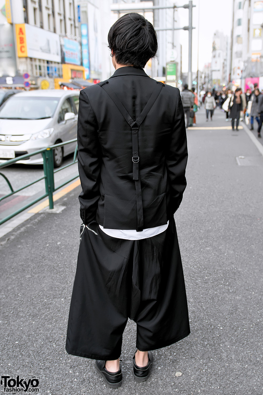 Yohji Yamamoto ヨウジヤマモト　WジッパーJS　セットでおまけ有り約71cm裾幅