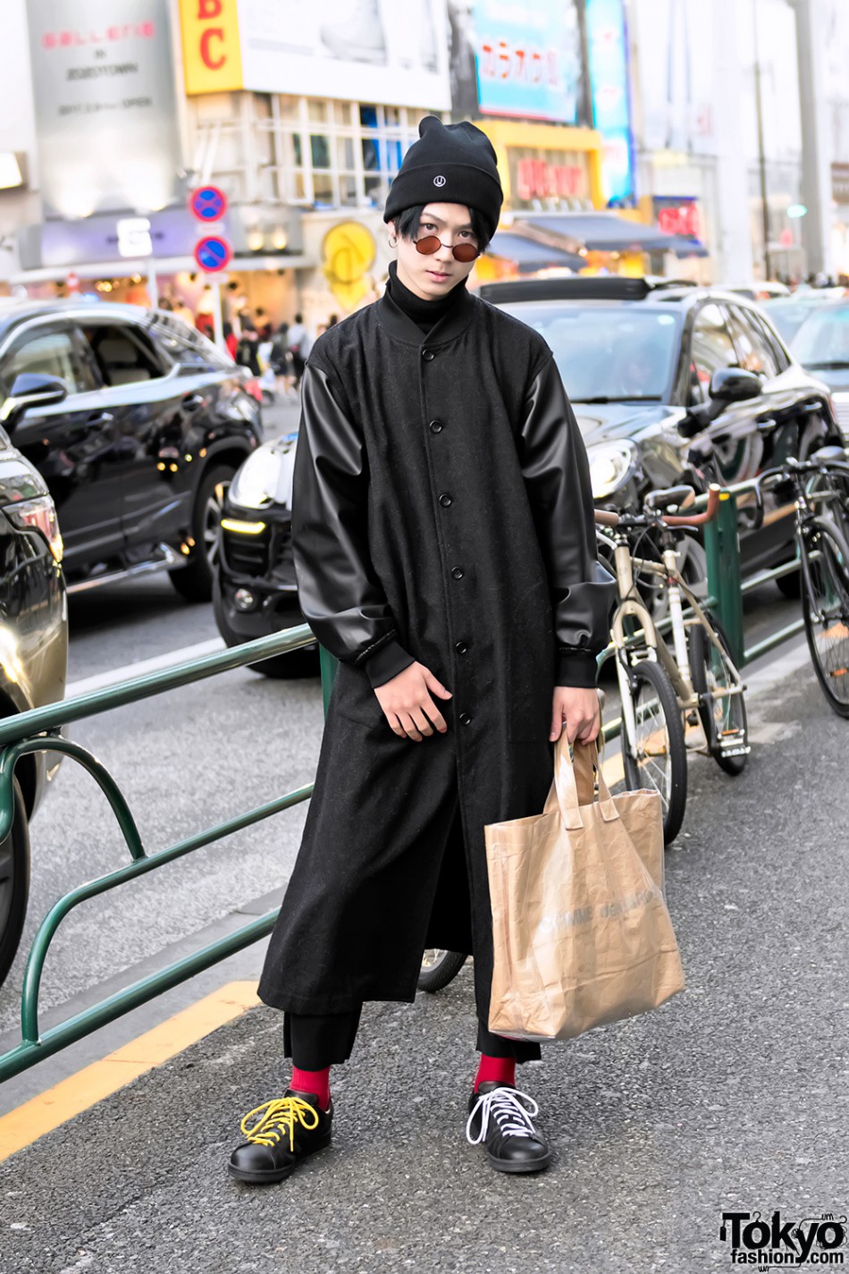 comme des garcons staff coat