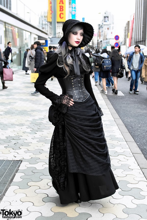 Harajuku Gothic Lace Street Style w/ Abilletage Corset & Vimoque