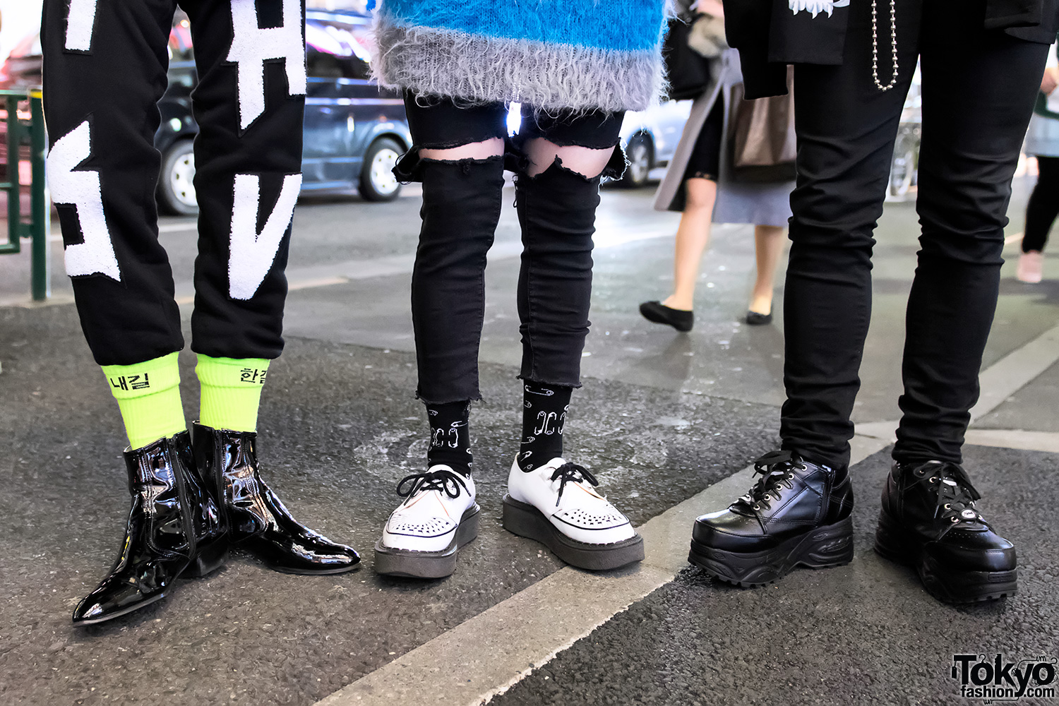 Harajuku Guys in Punk-Inspired Styles w/ 99%IS-, MISBHV, More Than Dope ...