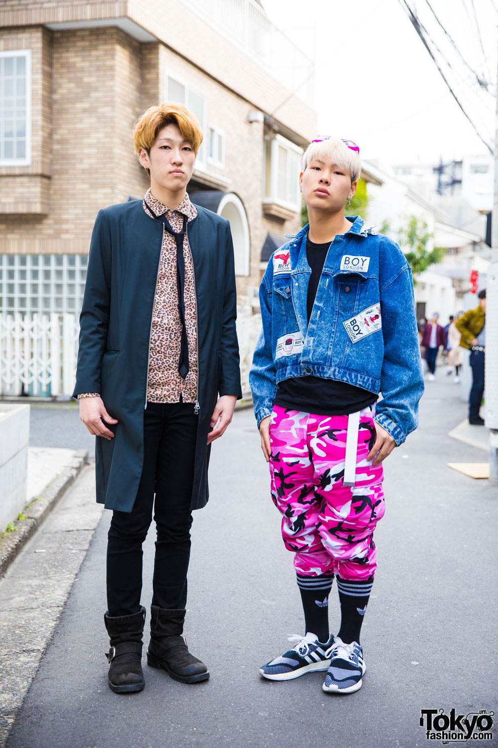 Harajuku Guys in Street Fashion w/ GU, Boy London, Rothco, & Y-3 Pure ...