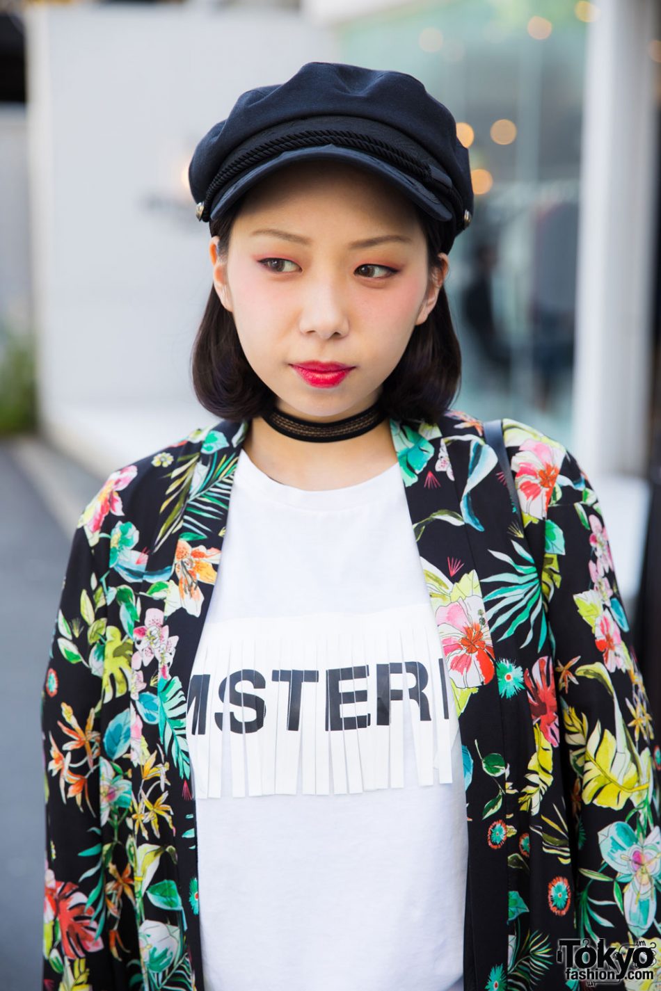 Harajuku Girls in Floral & Lace Fashion by Tokyo Bopper, Dr. Martens ...