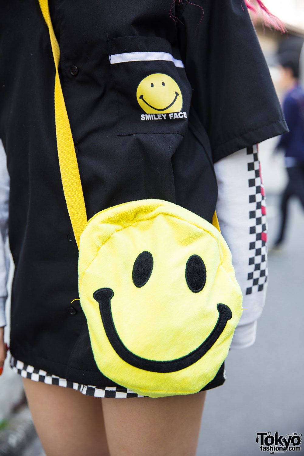 Thank You Mart Smiley Face Bag – Tokyo Fashion