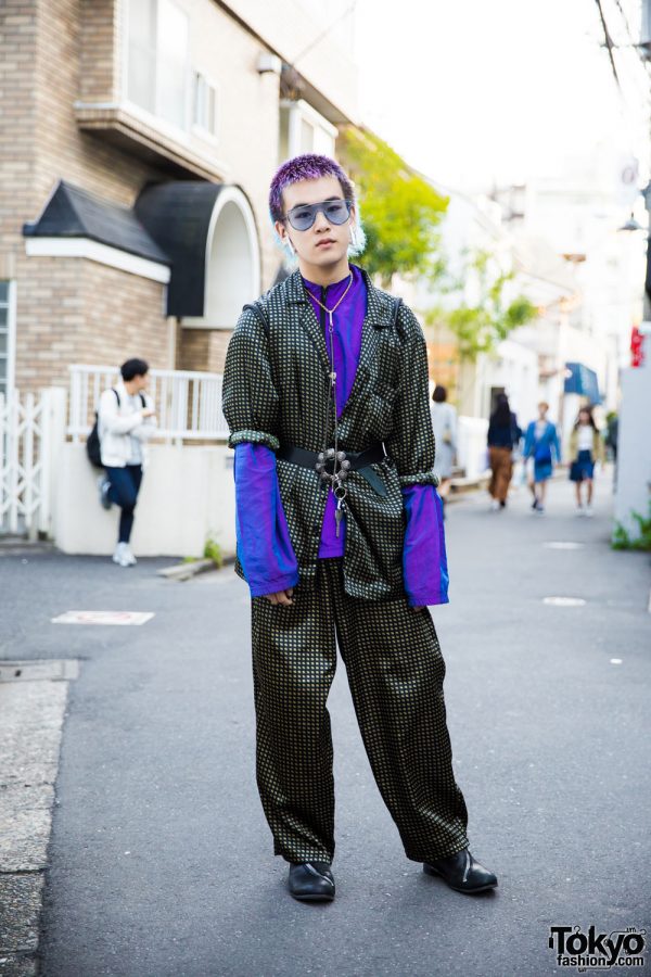 Purple & Blue-Hair & Resale Street Fashion w/ Kinji Harajuku & L.T. Tokyo