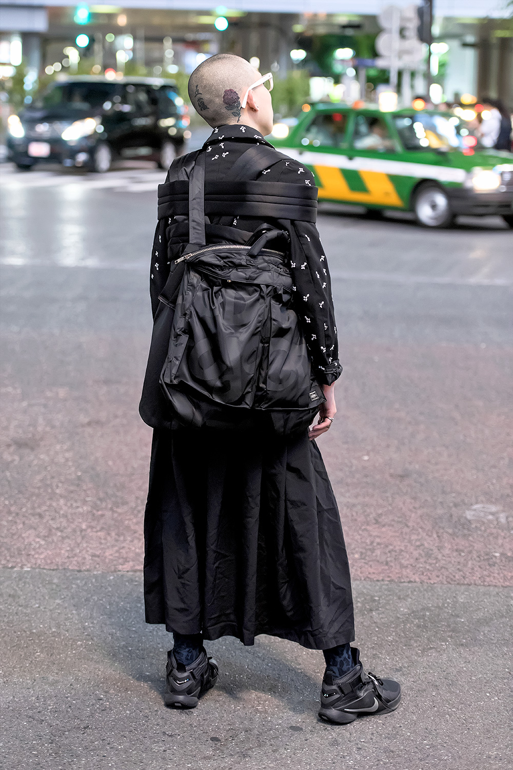 PORTER x COMME des GARÇONS ボディーバッグ ブラック-