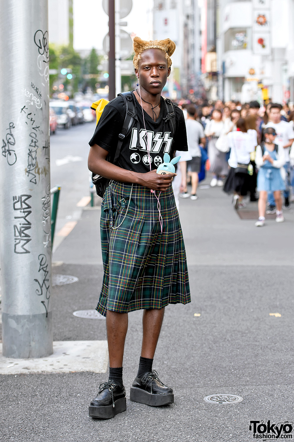 Male Fashion Model in Harajuku Wearing Vintage Jean Paul Gaultier – Tokyo  Fashion