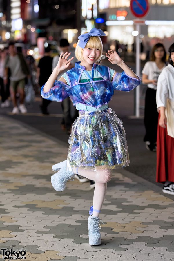 Cute Harajuku Galaxy Print Fashion w/ My Unicorn Poison, US☆KICKY & One Spo