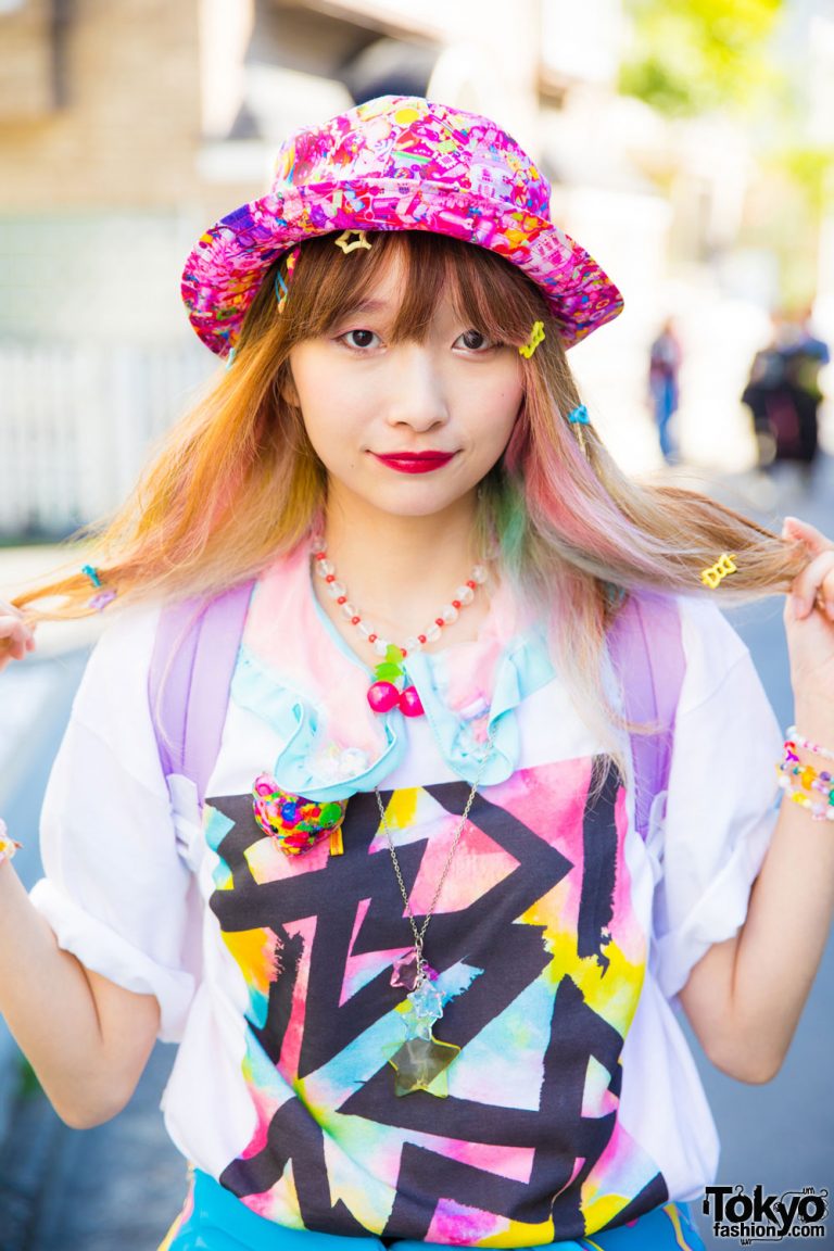Harajuku Girls In Kawaii Denim Styles W 6 DOKIDOKI Cutting Dorothy harajuku-girls-in-kawaii-denim-styles-w-6-dokidoki-cutting-dorothy