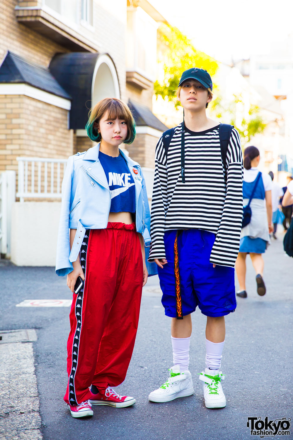 Harajuku Duo in Sporty Chic Resale Fashion w/ Kappa, Nike & Converse ...
