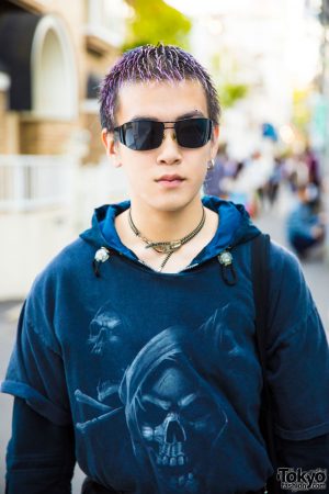 Harajuku Guy in Streetwear by L.T.Tokyo, Sullen, Resale Shops & Ham ...