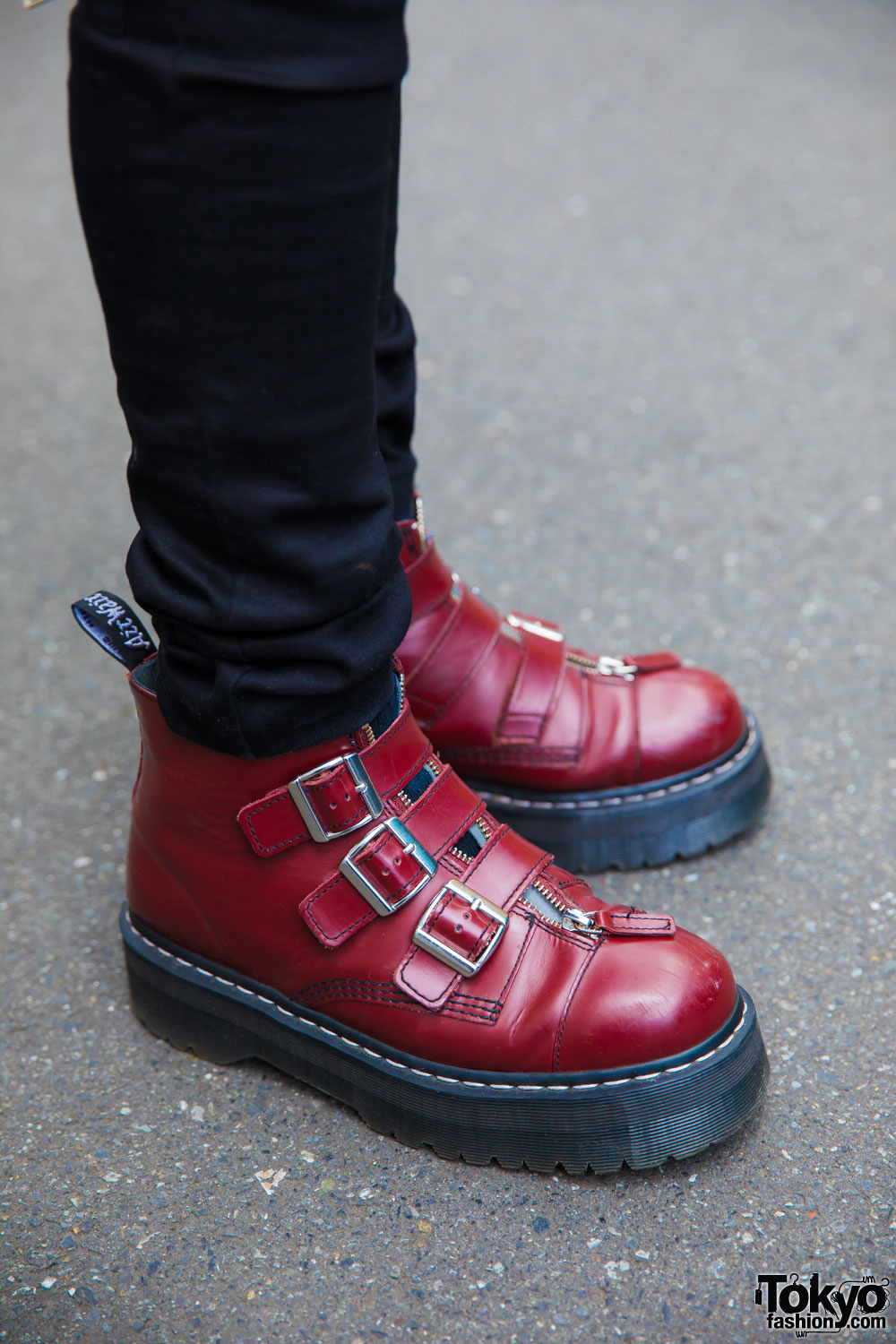 Dr Martens x Agyness Deyn Buckle Boots – Tokyo Fashion