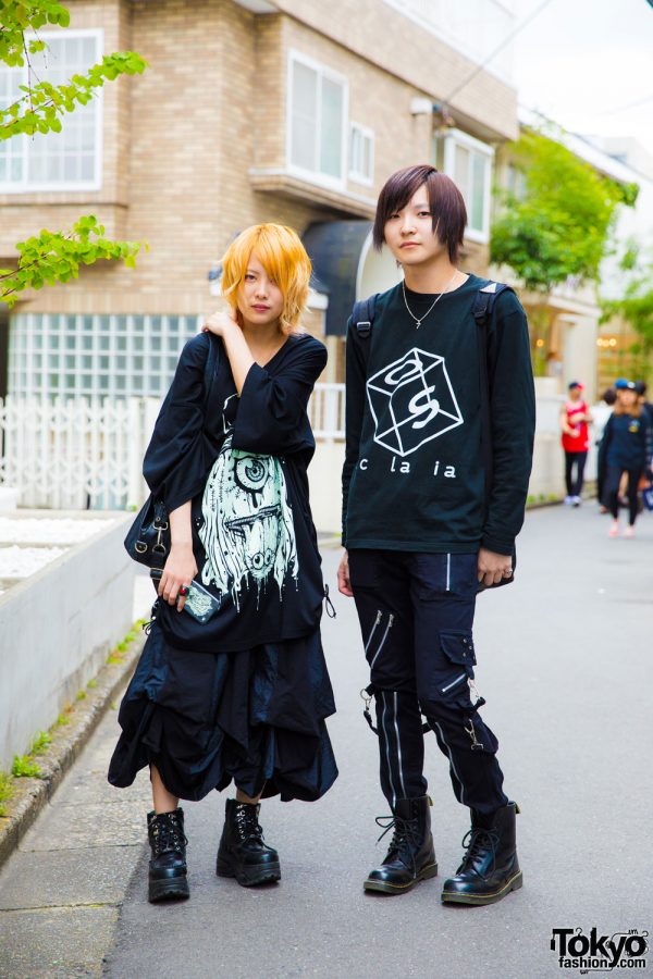 Harajuku Duo in Goth Fashion w/ M:E, El Rodeo, Yosuke, Kagemaru, Goregro, Acolasia, & Lips&Tips