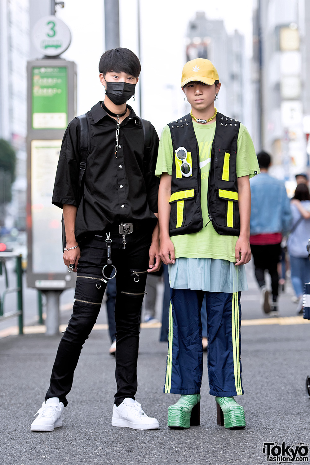Harajuku Guys Street Styles w/ Never Mind The XU, Another Youth, Nyulycadelic & Handmade Items