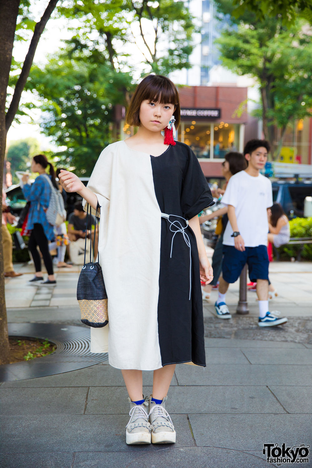 Harajuku Monochrome Street Fashion w/ Nusumigui, Tokyo Bopper, Nakamura ...