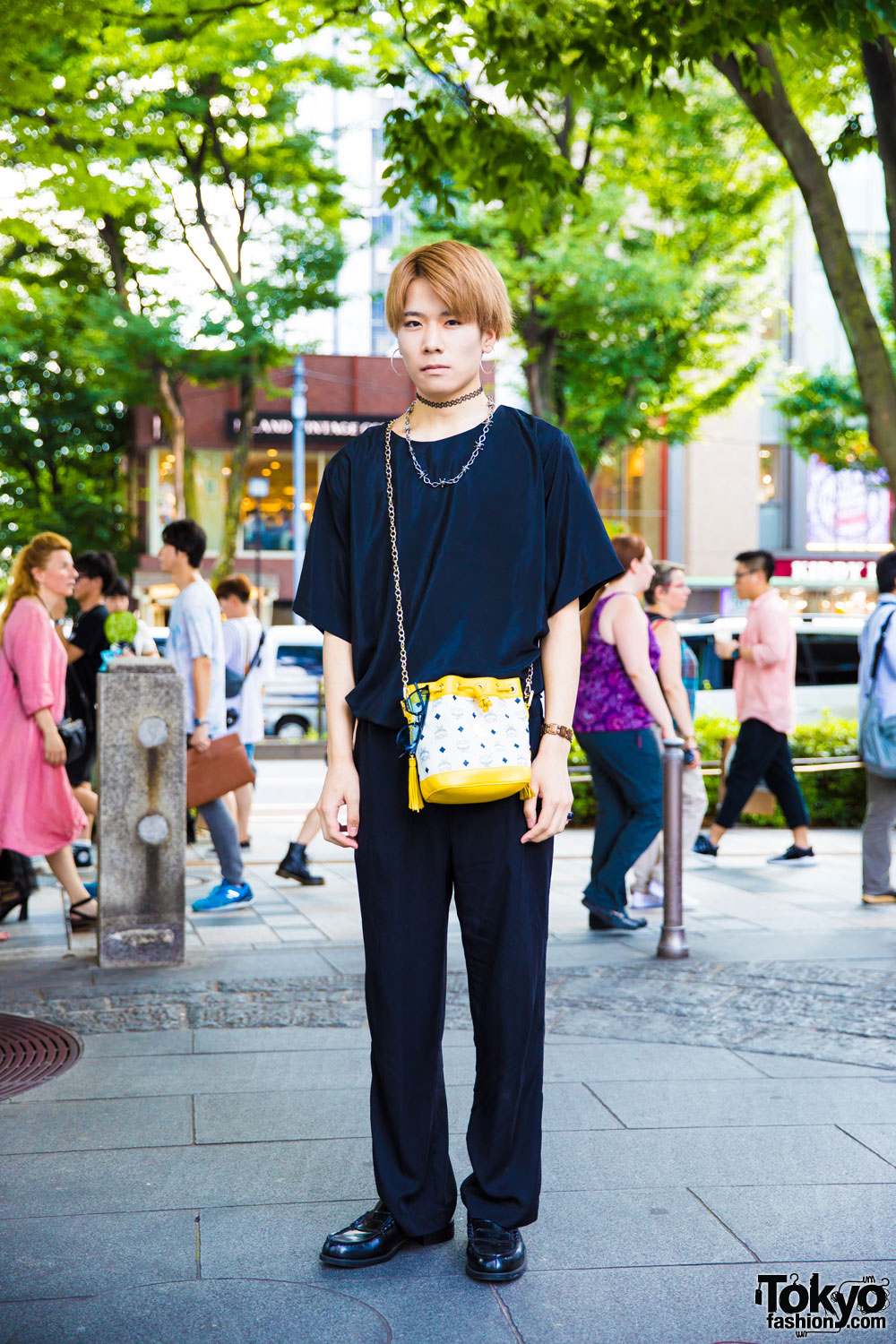 Black Street Style in Harajuku w/ MCM, Eclasion, Hare & Never Mind The XU