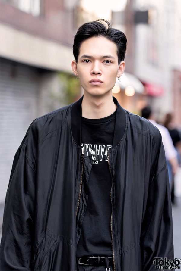 Harajuku Male Models Wearing Lad Musician, Dior Homme, and Vintage ...