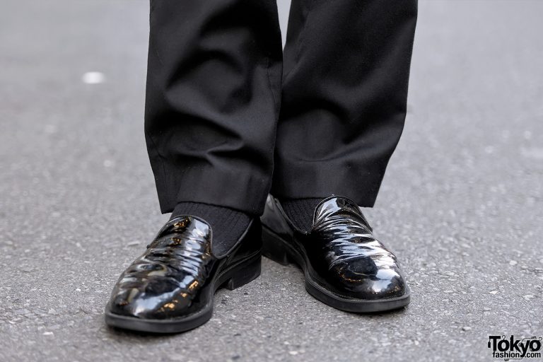 Harajuku Male Models Wearing Lad Musician, Dior Homme, and Vintage ...