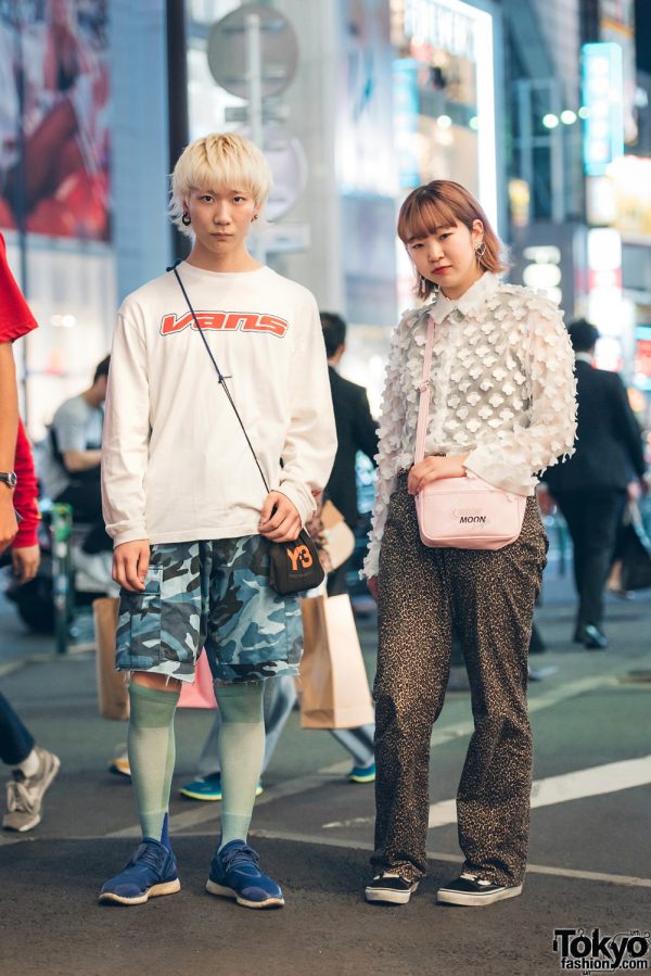 Street Style Looks in Harajuku w/ Vans, Y-3, RASPBERRYPIE, Flamingo, Neon Moon & Faith Tokyo