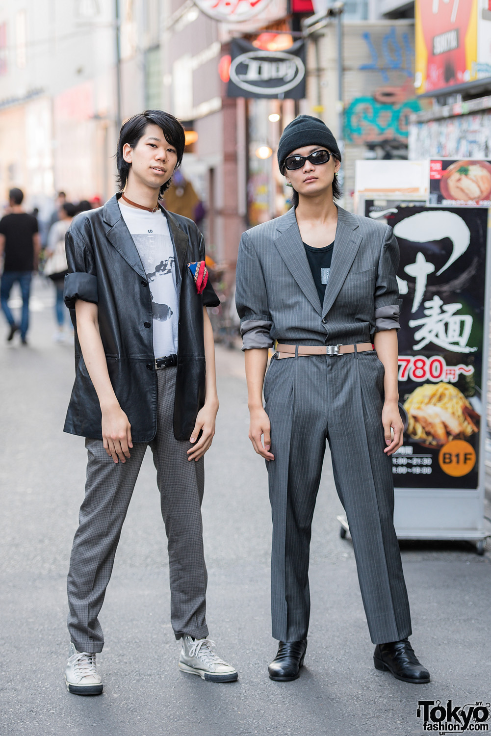 Harajuku Men's Suit Styles w/ Raf Simons, Balmain, Destroy, Hilton, Converse, HardCover & Loewe