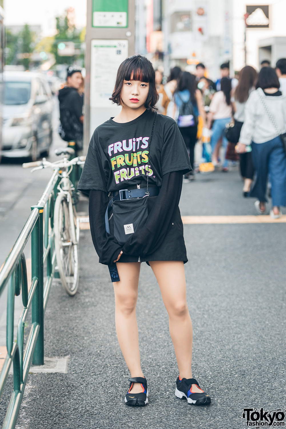 Harajuku Street Style w/ FRUiTS Magazine x Opening Ceremony, Kujaku & Nike Air Rift