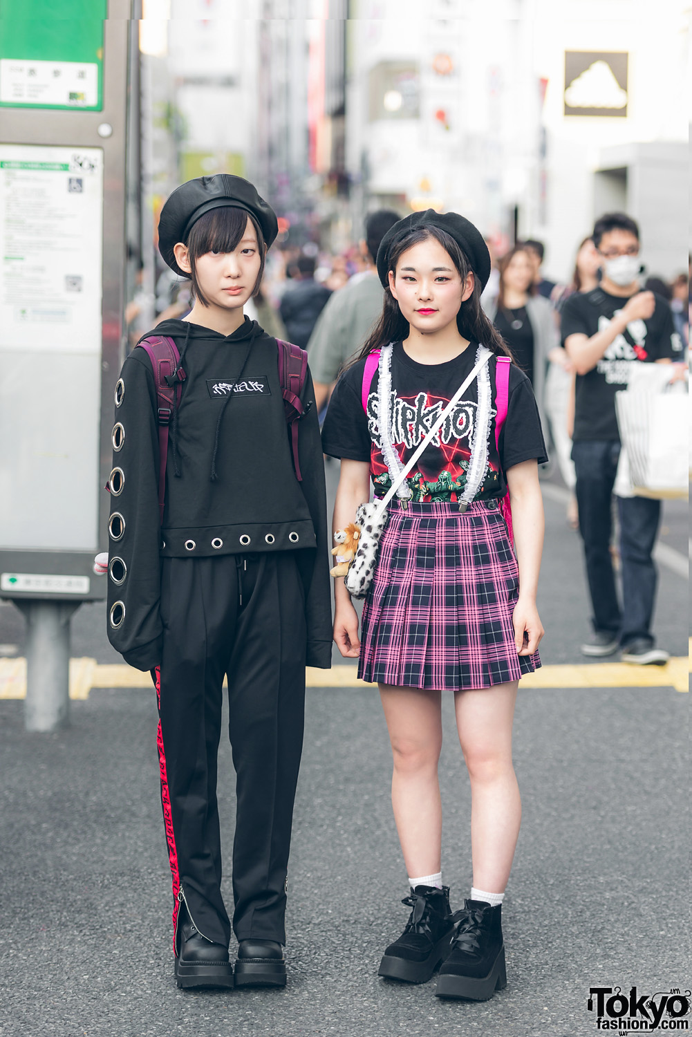 Harajuku Girls Street Styles w/ Slipknot, Never Mind the XU, Bubbles, Peco Club & Demonia