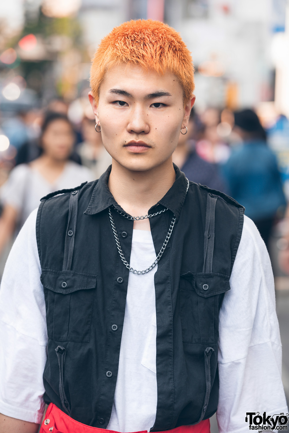 Harajuku Fashion Student in Japanese Streetwear by John Lawrence