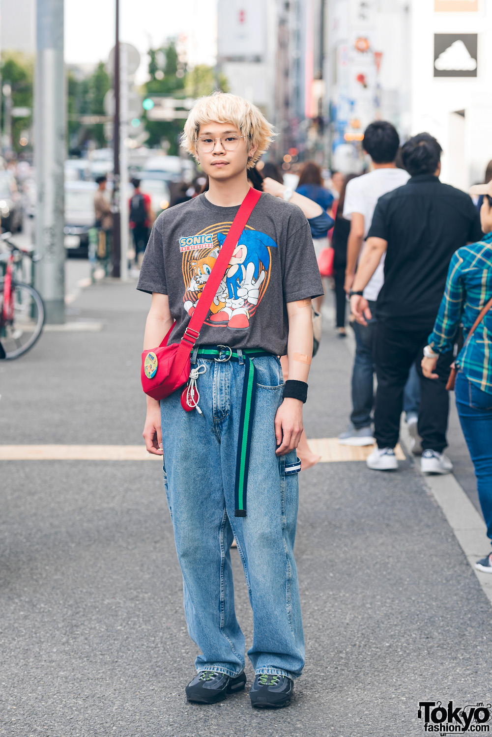 Harajuku Street Style w/ Sonic the Hedgehog, Tommy & Nike – Tokyo Fashion