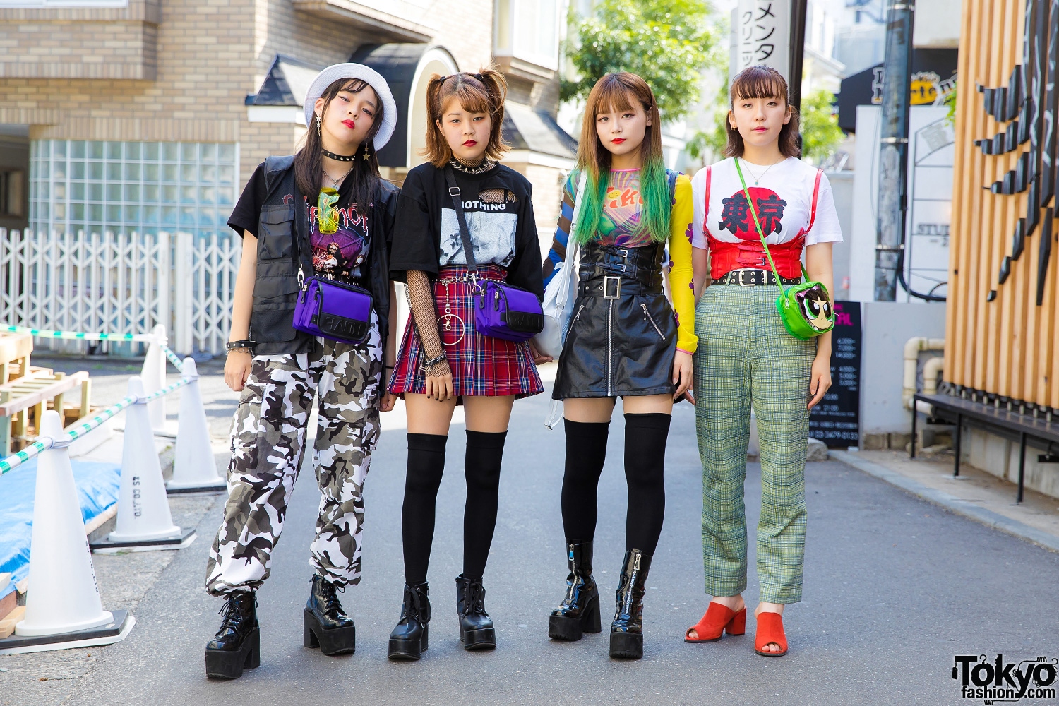 Harajuku Girls Streetwear w/ Faith Tokyo, Open The Door, Bubbles, 7% More Pink, Kiko x UNIF & WEGO