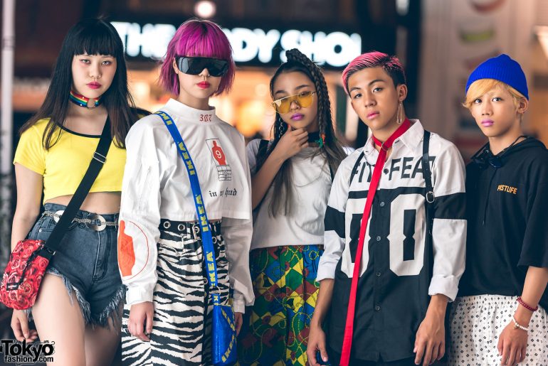 Harajuku Streetwear Styles w/ Faith Tokyo, M.Y.O.B., IKEA, Demonia ...