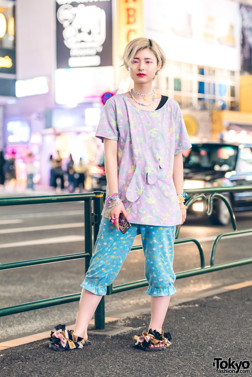 Mixed Prints Kawaii Harajuku Street Fashion w/ 6%DOKIDOKI, Lucky Daikichi & Tsumori Chisato