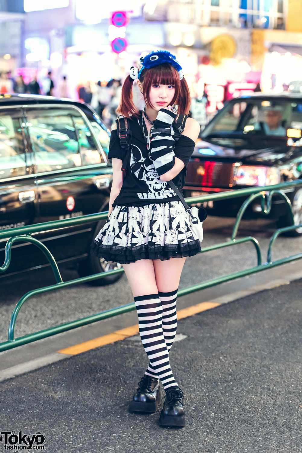 Harajuku Goth Girl Street Style w/ HellcatPunks, Broken Doll, Glavil & Demonia