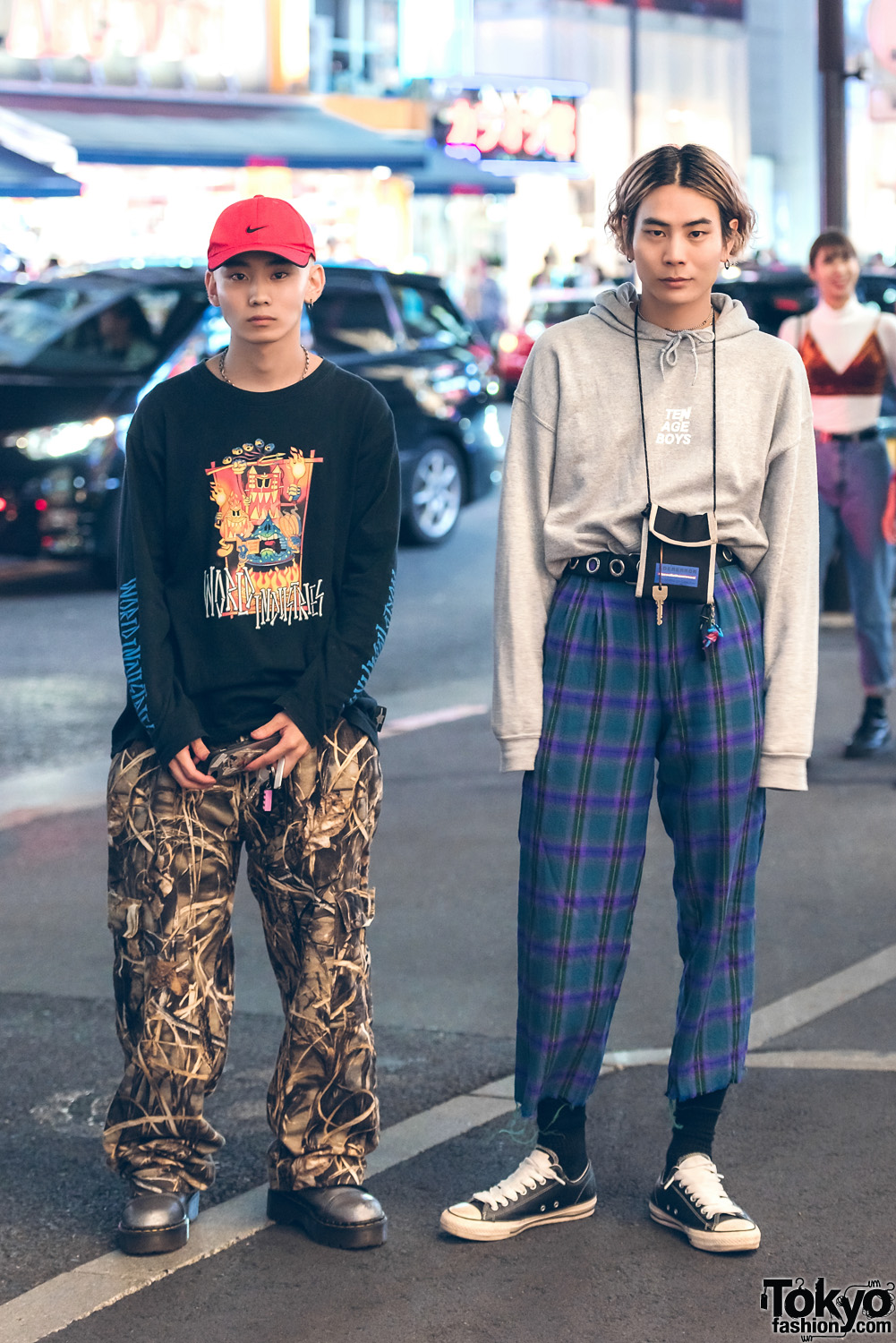 Harajuku Mens Streetwear Styles w/ Ader Error, Dr. Martens, Nike, Vivienne Westwood, Converse, UNIF & Ten Age Boys