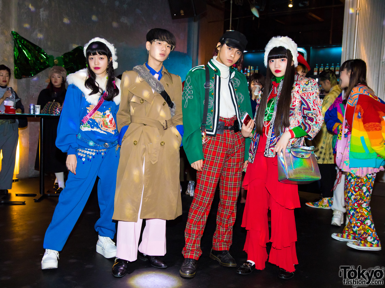 Tokyo Fashion Snaps at Fanatic Magazine Party, Winter 2017