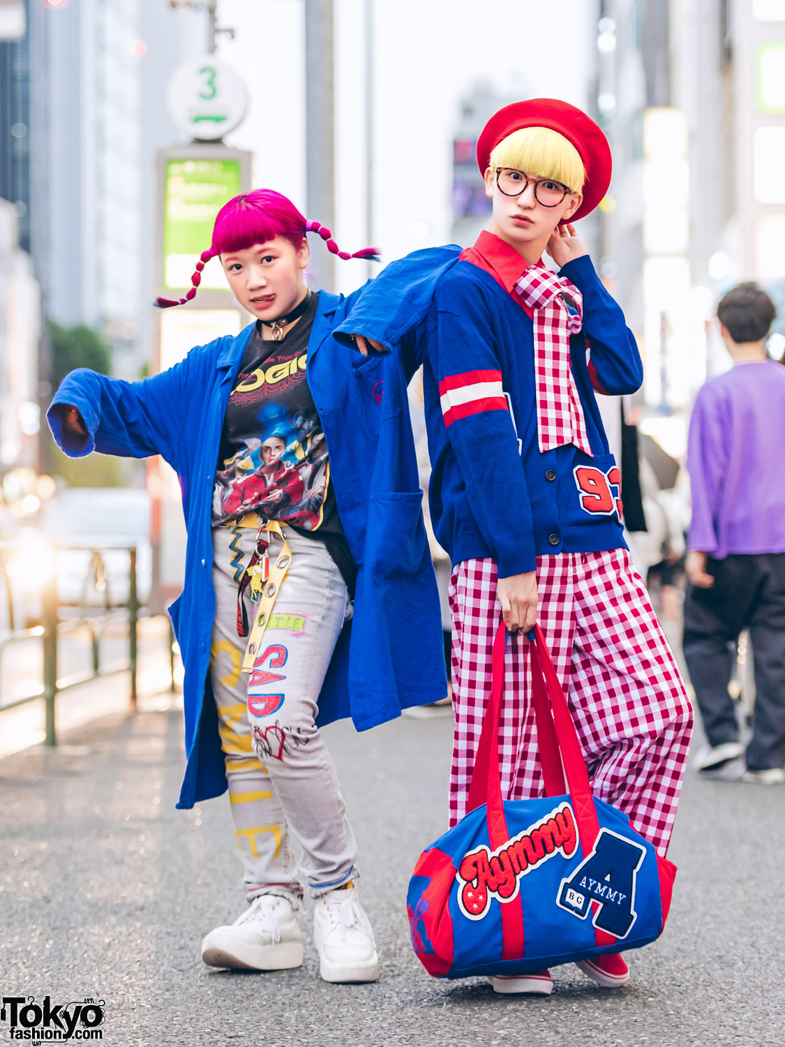 P-Chan & Karin Tempura Kidz in Harajuku w/ Colorful Kawaii Street ...