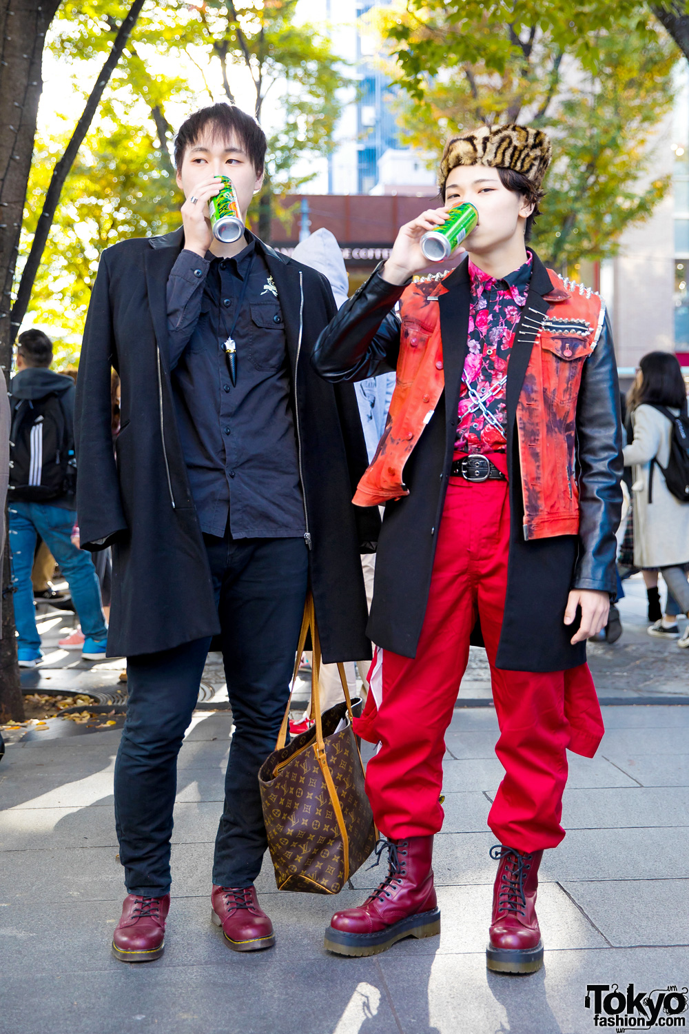 Winter Harajuku Streetwear w/ Remake Items, Christian Louboutin