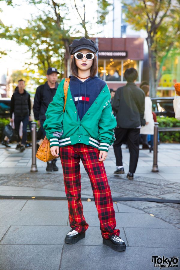 Colorful Street Style in Harajuku w/ Tommy Hilfiger, Pinnap & MCM