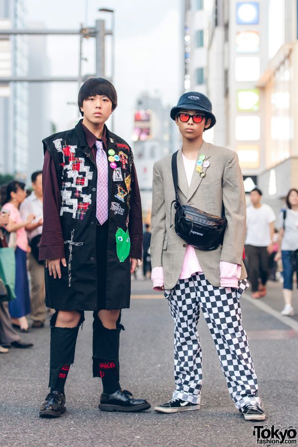 Eye-Catching Japan Street Styles w/ Dog Harajuku, Uniqlo, Gucci, George Cox, Kinji, Black Brain, Supreme & Vans