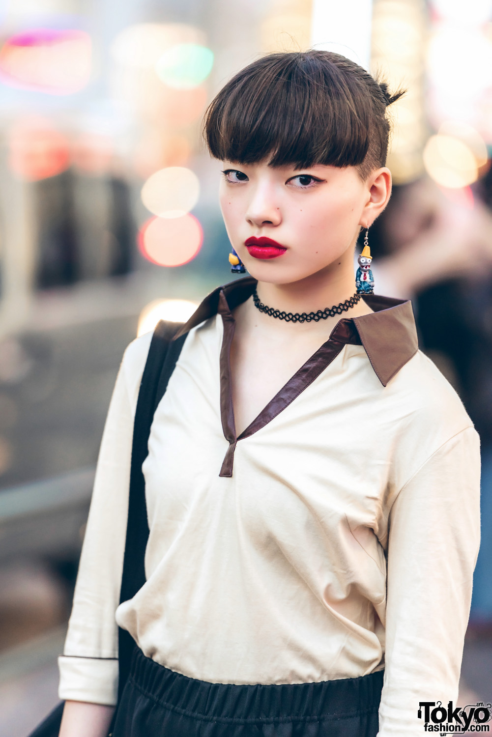 Harajuku Dancer in Vintage Street Ensemble w/ Cute Plants Vs. Zombies ...