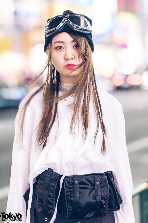Harajuku Girl Group in Monochrome Streetwear w/ MYOB NYC, Faith Tokyo ...