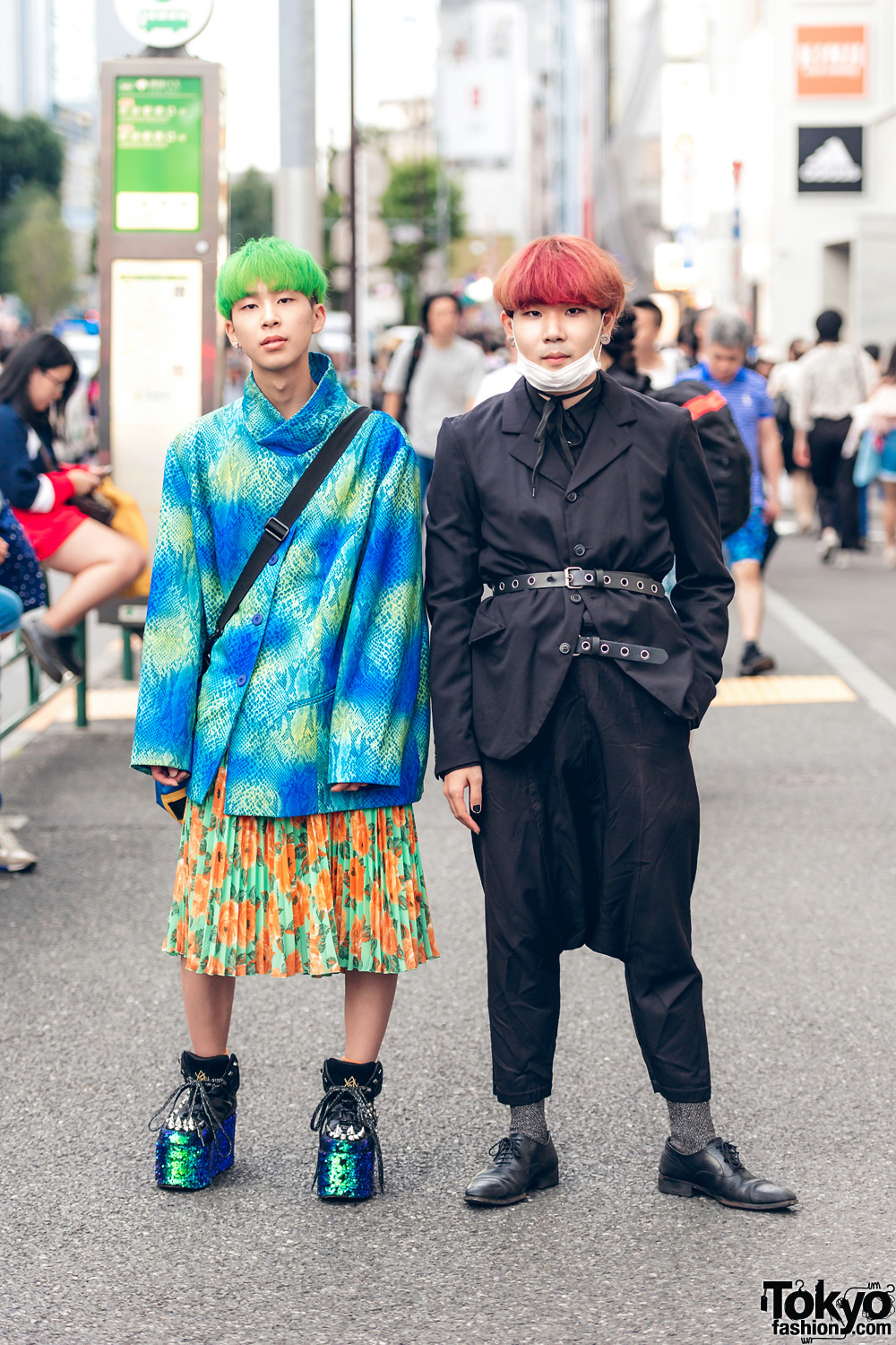 Japanese Eclectic Vintage & All Black Street Styles w/ YRU, Comme des Garcons & 80s Junko Shimada