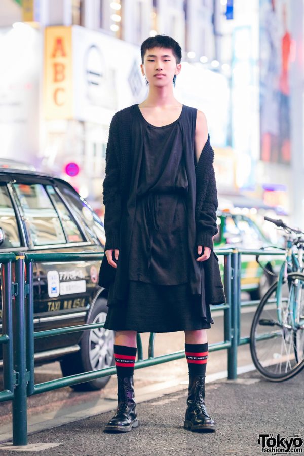 Mens Streetwear in Harajuku w/ 5 Preview, Dr. Martens & Vetements