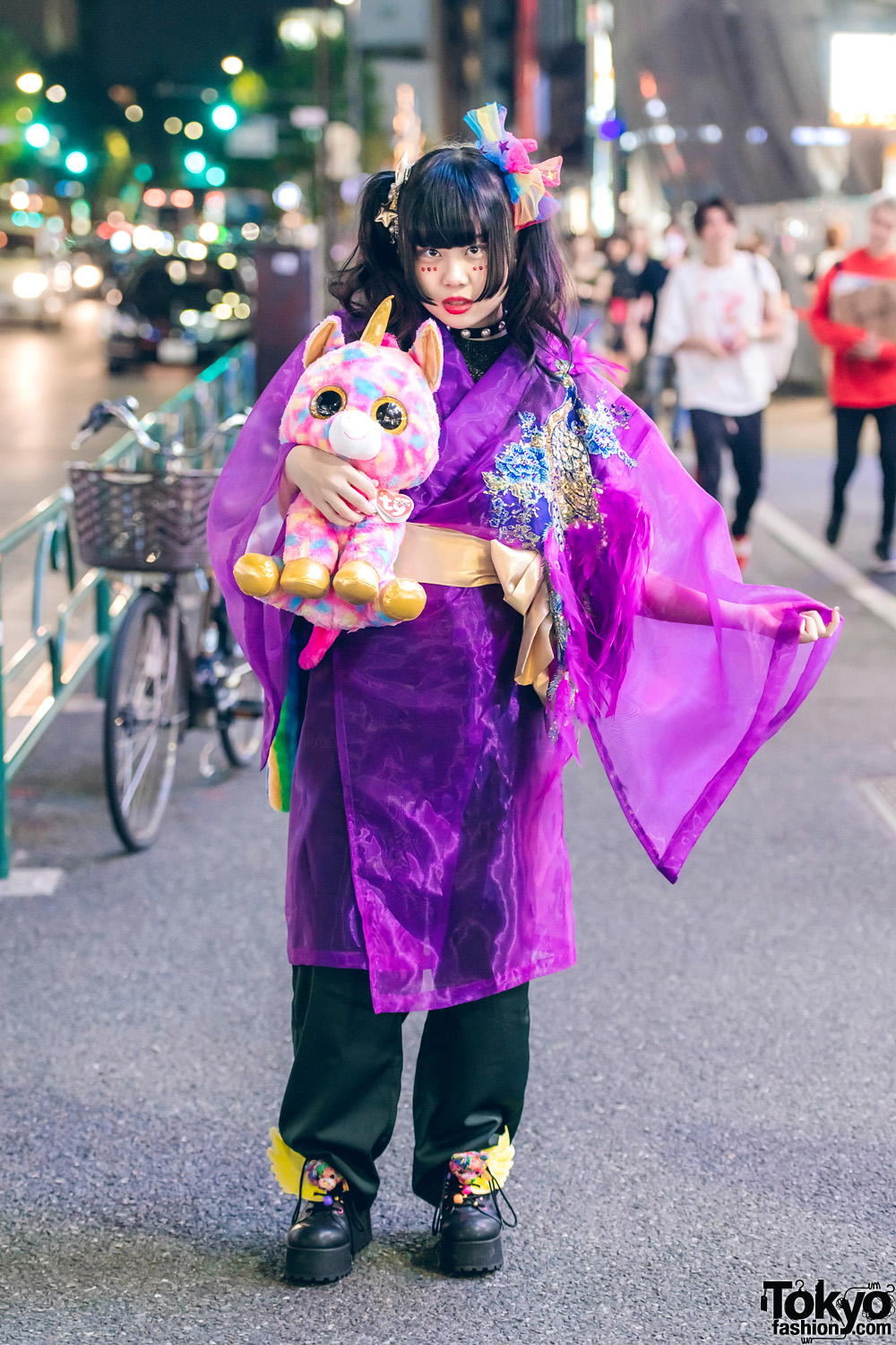 Harajuku Girl in Kawaii Kimono Street Style w/ Boutique Takenoko, 6