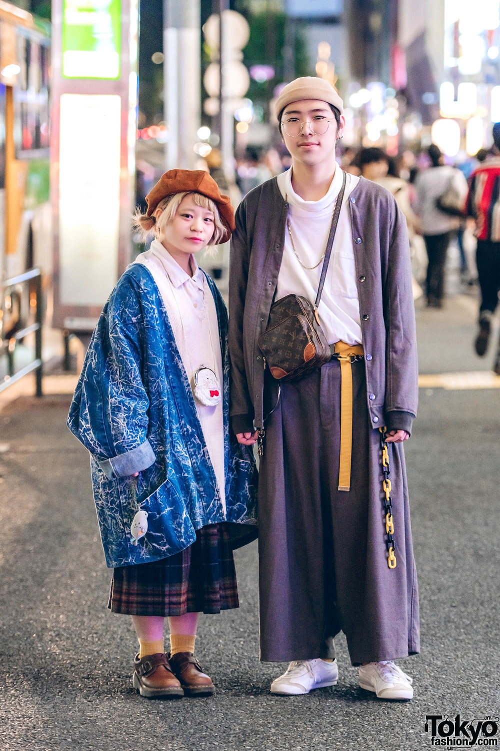 Vintage & Handmade Harajuku Street Fashion, Onitsuka Tiger & Dr. Martens