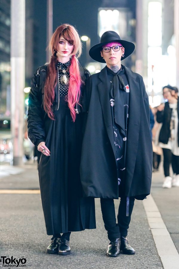 Dark Harajuku Street Fashion w/ Madaraningen, UNIF, Oz Abstract, Kazetaka & Lad Musician