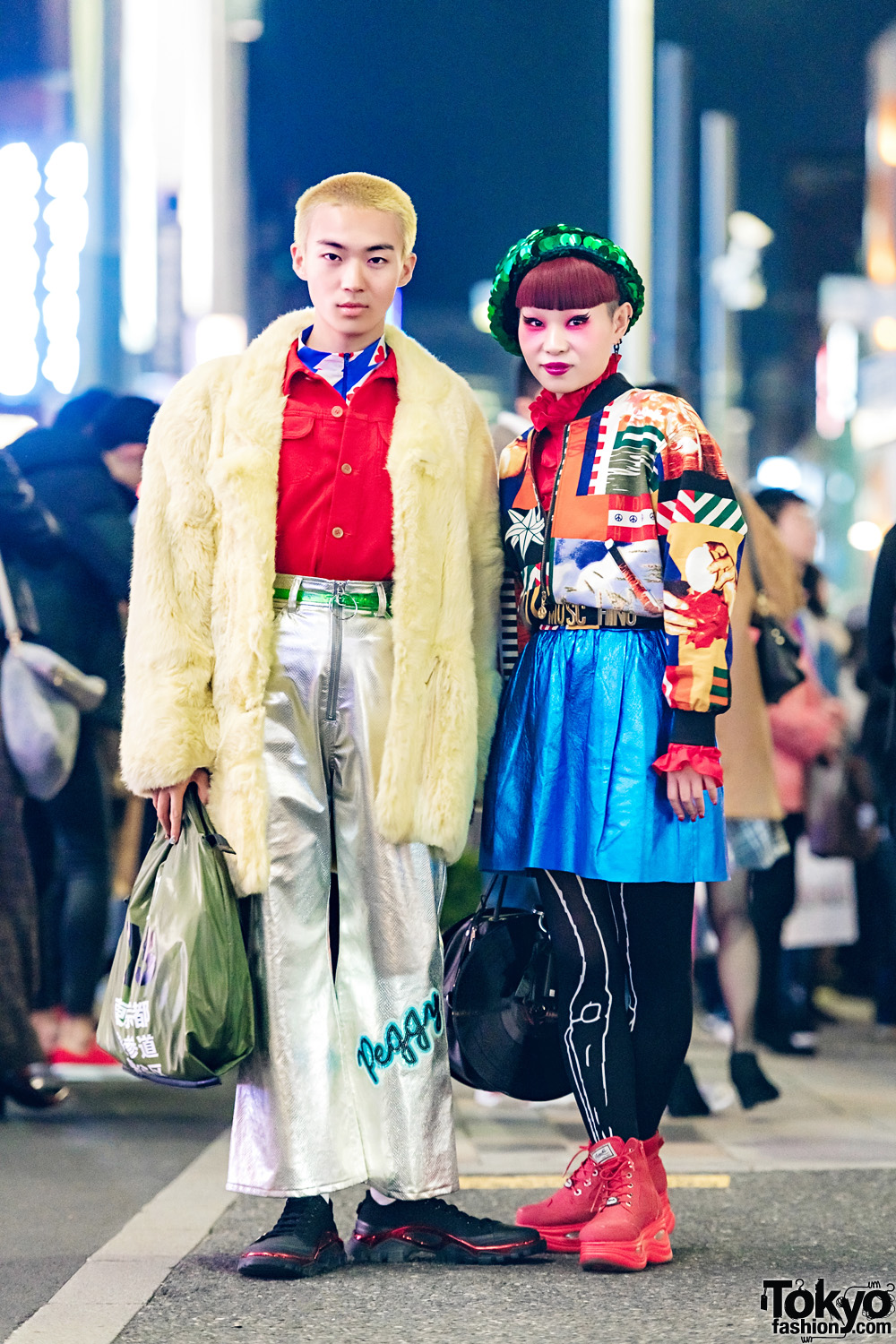 Japanese Stylist & Harajuku Nail Artist in Avant-Garde Street Styles w/ Comme des Garcons, Haight&Ashbury, GVGV, Raf Simons, Y-3, Moschino & Yosuke
